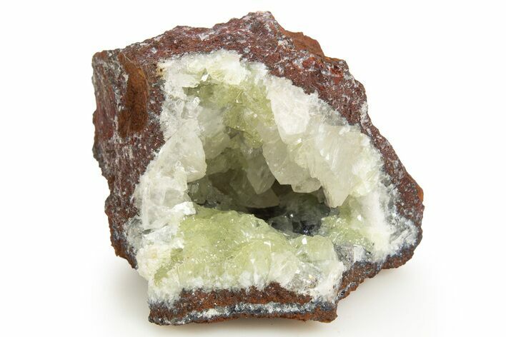 Sparkling Adamite Crystals on Matrix - Ojuela Mine, Mexico #327098